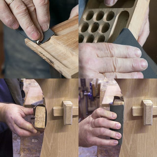 Detalle 1 de Kit carta abrasiva Anpro 40 pezzi per levigatura