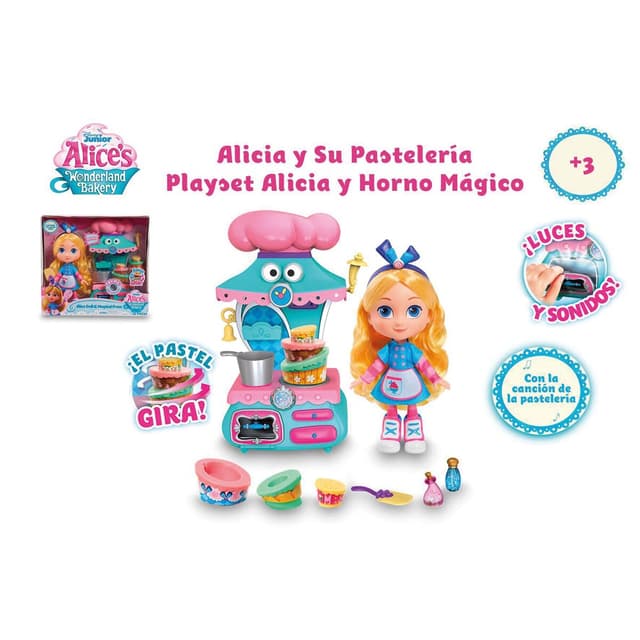 Thumbnail 5 de Famosa Playset Alicia y horno mágico 1 pieza