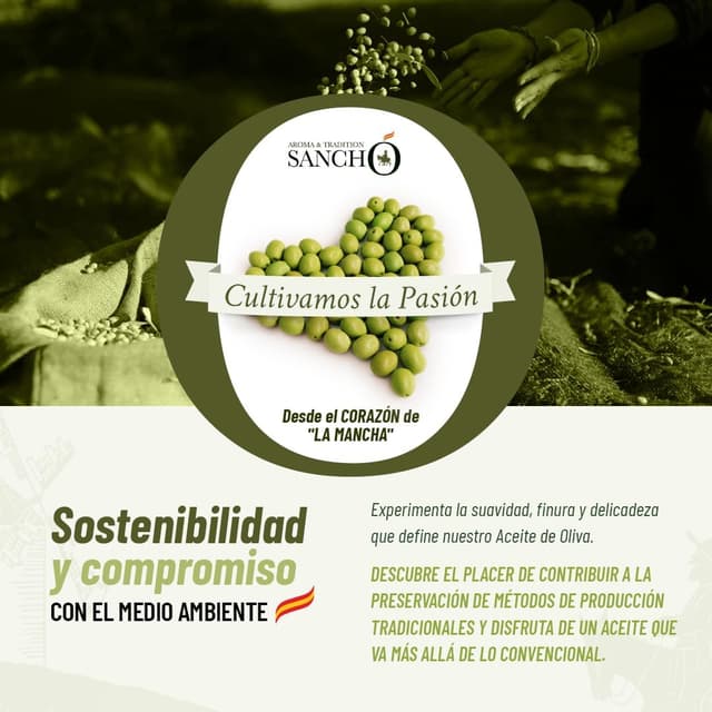 Thumbnail 6 de Sancho Gourmet Aceite de Oliva Virgen Extra Arbequina 🌿 4x500ml