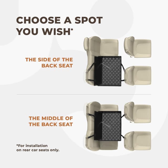 Thumbnail 6 de Wuglo Extra Stable Dog Car Seat 26 kg