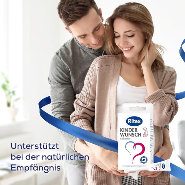Detalle de Kinderwunsch Gleitmittel Ritex 8 x 4 ml