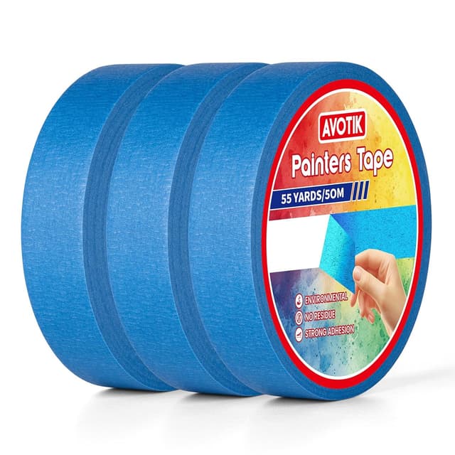 Detalle de Avotik Blue Painters Tape 24mm rolls