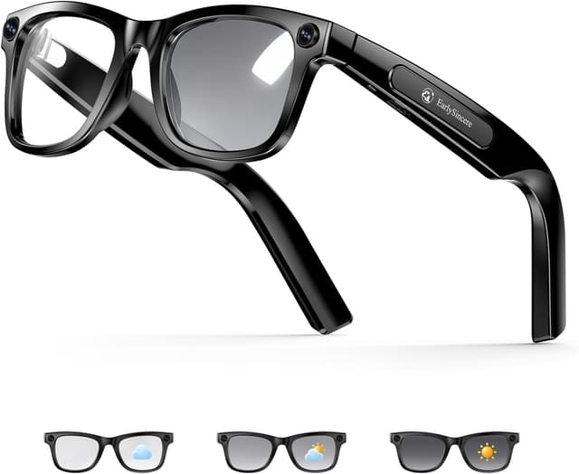 Detalle de EarlySincere 2026 AI Smart Glasses 4K