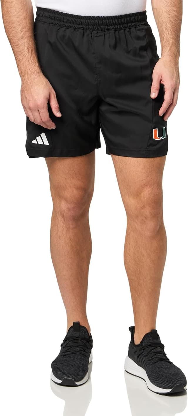 Detalle de adidas Men’s NCAA 25/26 Team Woven Shorts