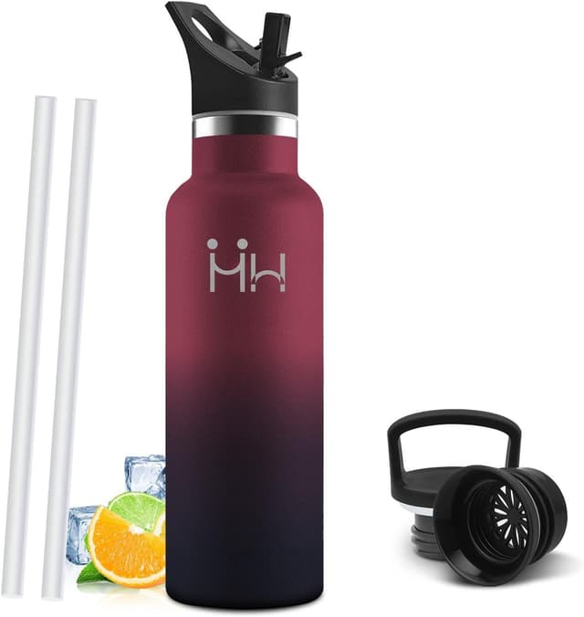 Detalle de Gourde INOX 500 ML isotherme pour sport