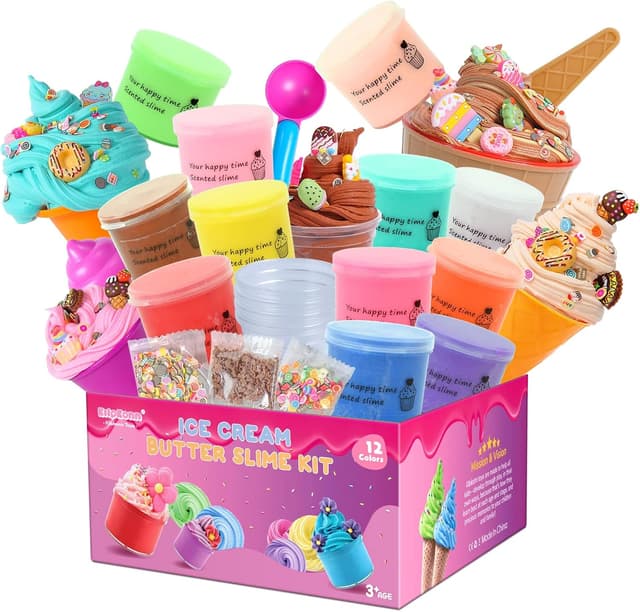 Imagen de Butter Slime Kit 12 Pack for Kids en OfertitasTOP