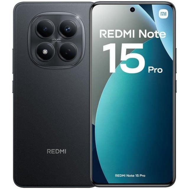 Detalle de Xiaomi Redmi Note 15 Pro 4G 8GB/256GB con pantalla 6,77" AMOLED y batería de 6.500mAh (Negro)
