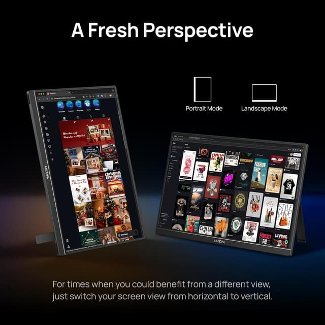 Detalle 2 de ARZOPA Z1RC 16‑inch 2.5K portable monitor