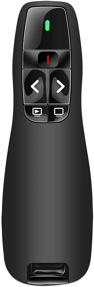 Detalle de Presenter wireless ergonomico per slide 2.4GHz