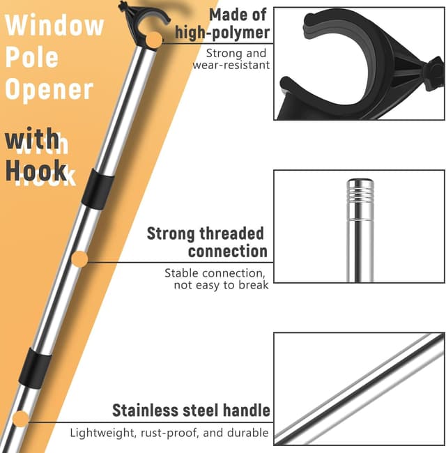 Thumbnail 4 de Window Pole Opener for Velux Skylights 1.84m