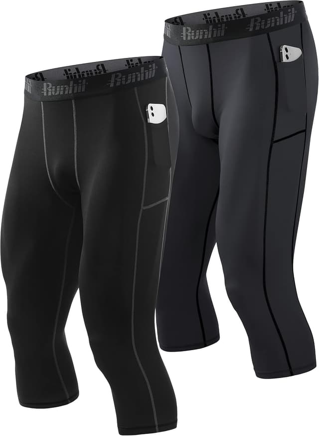 Thumbnail 5 de Runhit Men's Running Leggings compression tights