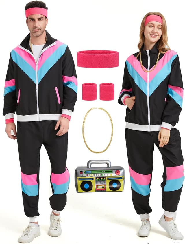 Imagen de Coseaon 80s Tracksuit Unisex 1 Set en OfertitasTOP