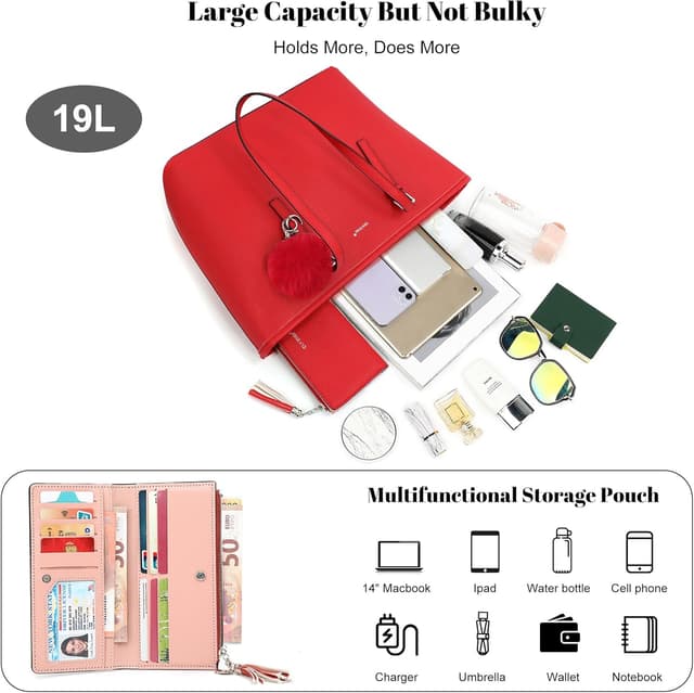 Detalle de TANTOMI 15.6 inch tote bag for laptop