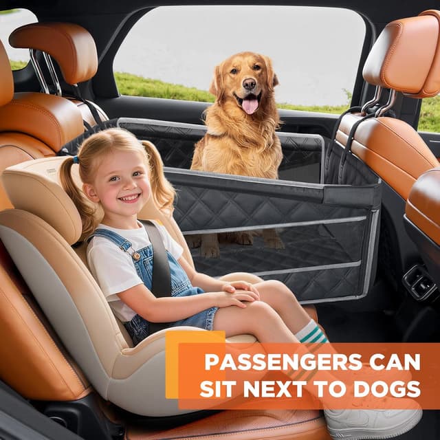 Detalle 1 de Hundeautositz für große Hunde L, extra stabil