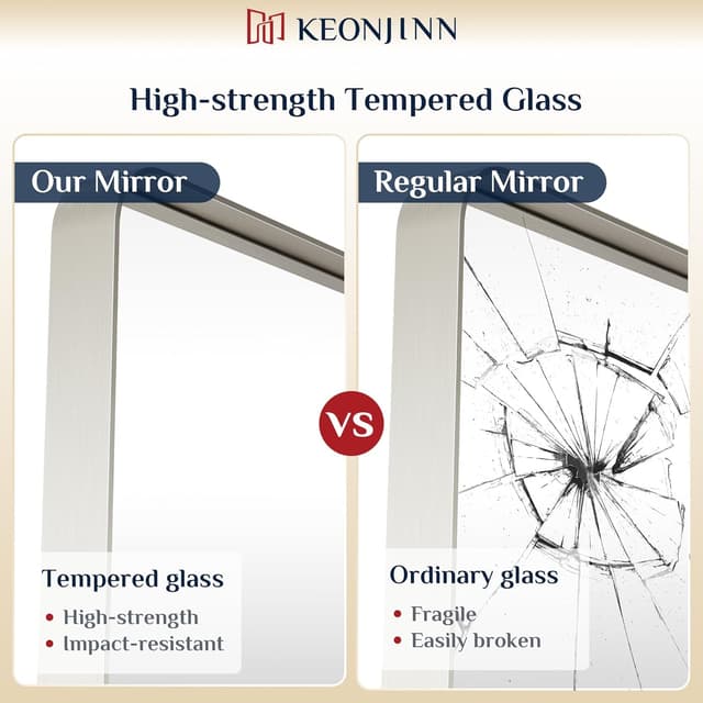 Detalle 2 de Keonjinn 20x30 Bathroom Vanity Mirror