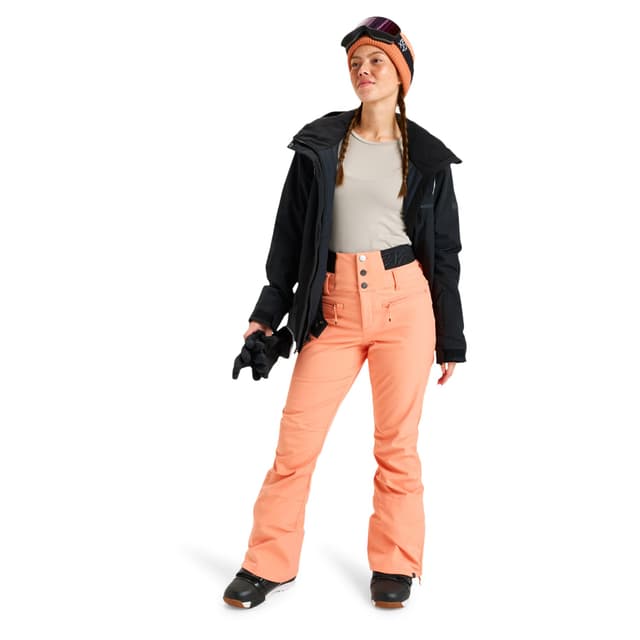 Detalle de Roxy Rising High: pantalón de snow de mujer con ROXY DryFlight 15K