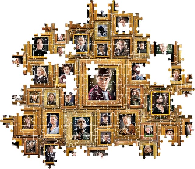 Detalle 2 de Clementoni Impossible Puzzle Harry Potter da 1000 pezzi (39786) da 70x50 cm