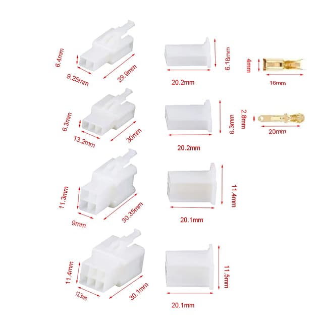 Thumbnail 1 de Ruidee Flachsteckhülsen-Kit 2,8 mm Pitch 380
