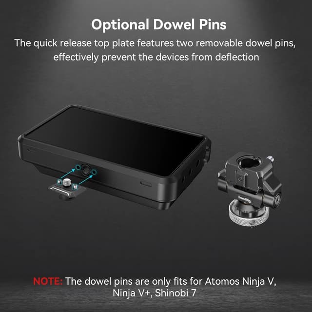 Detalle de SMALLRIG 3514C Monitorhalterung 7"