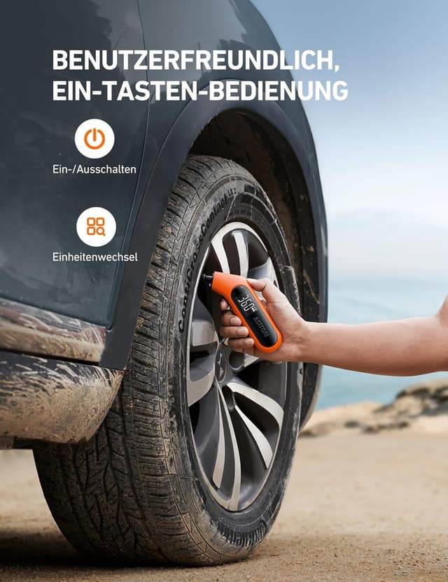 Thumbnail 4 de AstroAI Reifendruckprüfer 300 PSI