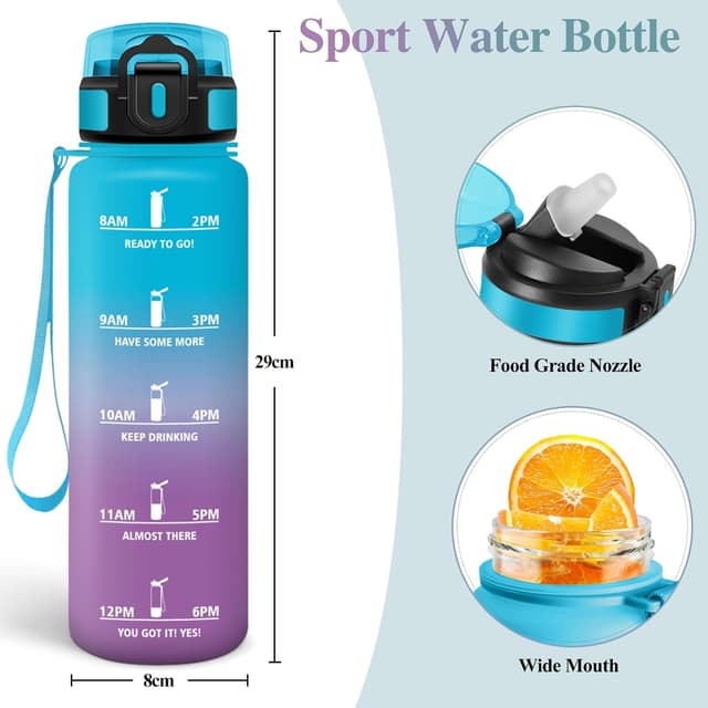 Thumbnail 3 de Motswedi Gourde Sport 1000ml sans BPA