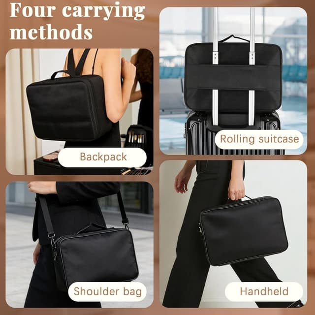 Thumbnail 4 de Extra Large Travel Makeup Bag 37.5cm