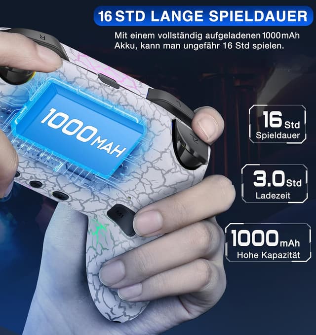 Thumbnail 6 de HELLCOOL Switch Controller – kabelloser Switch/Lite/OLED Controller mit präziser Motion-Steuerung, Dual Vibration und Turbo