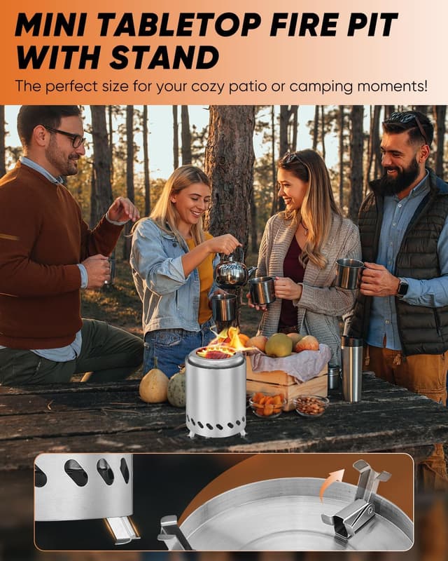 Thumbnail 2 de Saker Tabletop Fire Pit 2026
