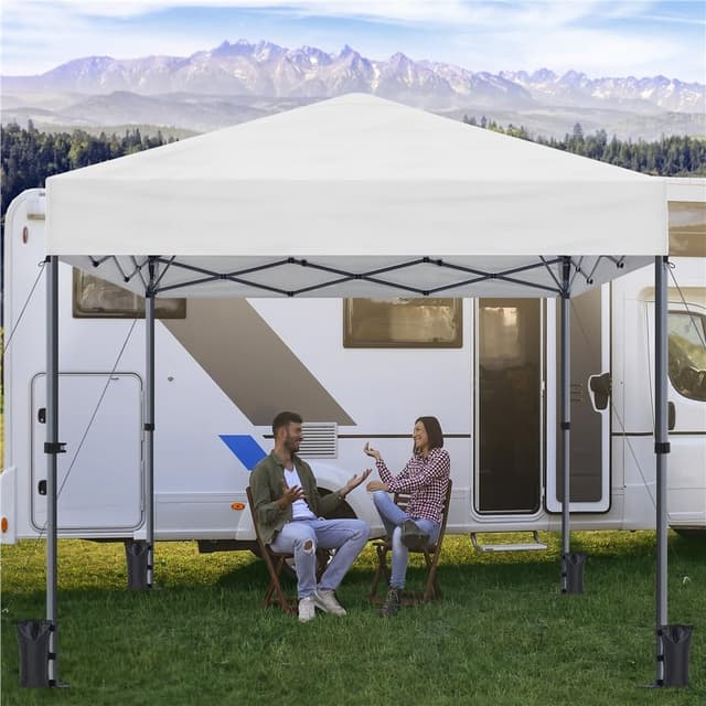 Detalle 2 de Yaheetech Carpa Plegable 3x3m Cenador