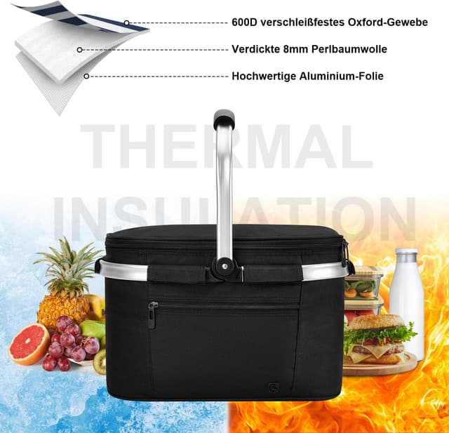 Detalle 2 de ALLCAMP Isolier-Kühltasche 22 Liter