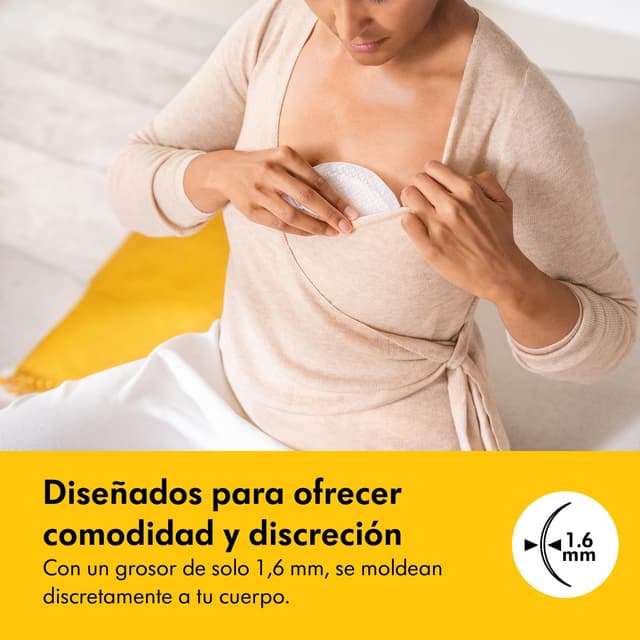 Thumbnail 5 de Medela discos absorbentes lactancia 120 unidades 🧴