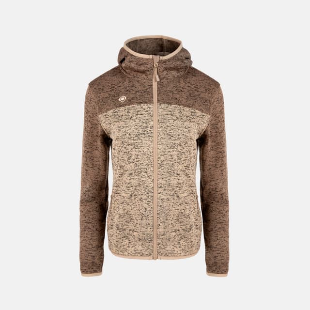 Detalle de Izas ALDER II W chaqueta polar con capucha