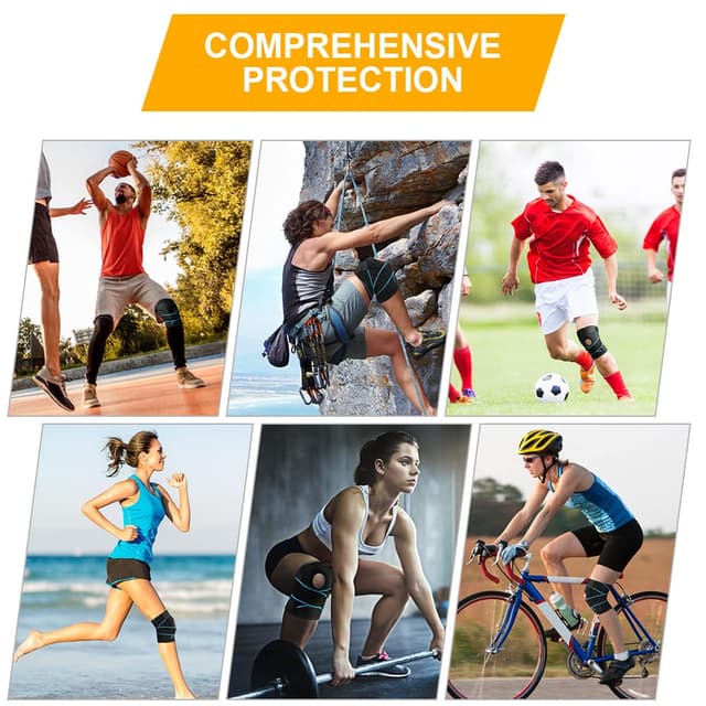 Thumbnail 6 de ACWOO Genouillère de sport réglable pour rotule ⛑