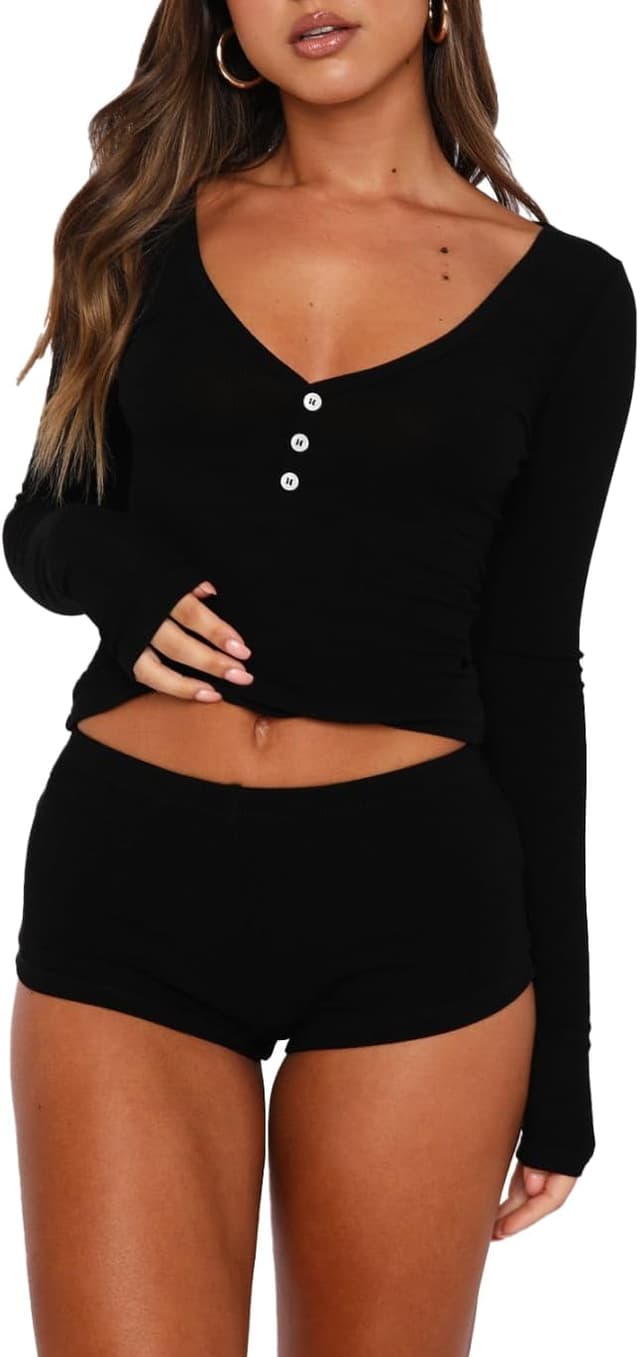 Imagen de LACOZY Womens 2 Piece Pajama Set en OfertitasTOP