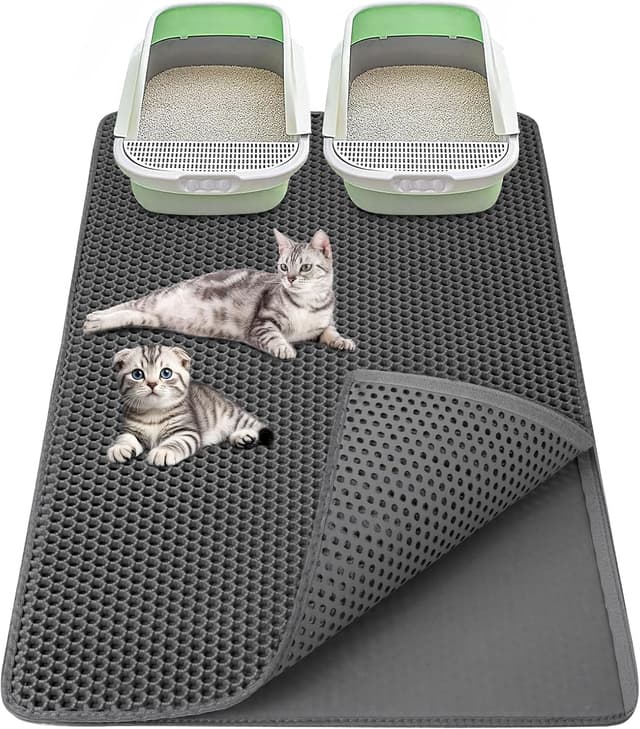 Imagen de Katzenklo Matte 90x60 cm XXL Katzenstreu Matte 🐾 en OfertitasTOP