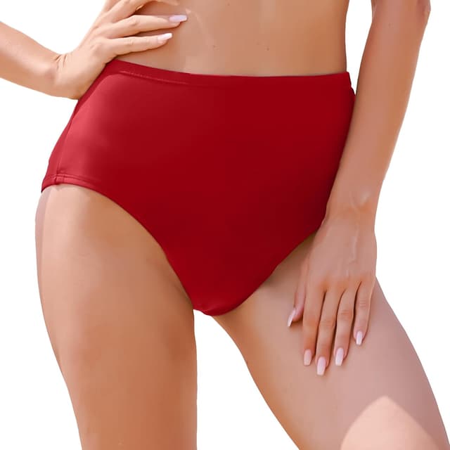 Detalle de Feitycom Period Swimwear High Waisted Bottom