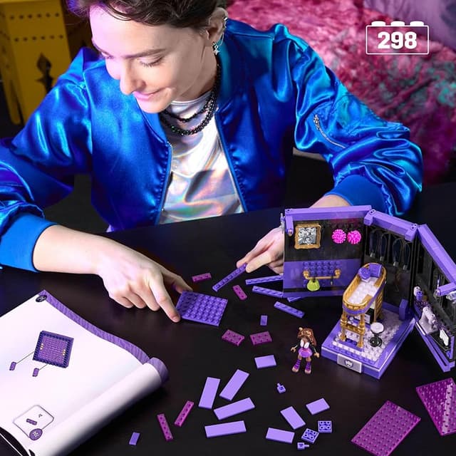 Detalle 2 de MEGA HXM32 Monster High set 299 piezas