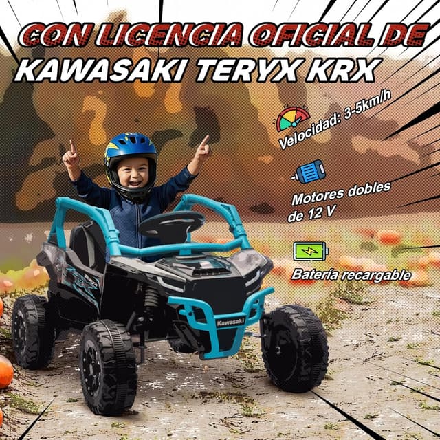 Thumbnail 2 de AIYAPLAY Kawasaki Teryx KRX 1000 12V