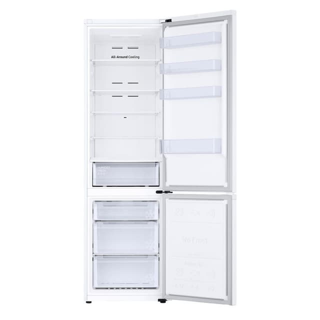 Detalle 2 de Samsung Combi 200 cm 390 L Blanco No Frost SpaceMax