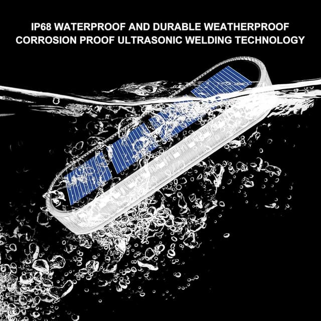 Detalle de YiLaie Luci Solari da Giardino con accensione automatica, 5700K, IP68 (4 pezzi)