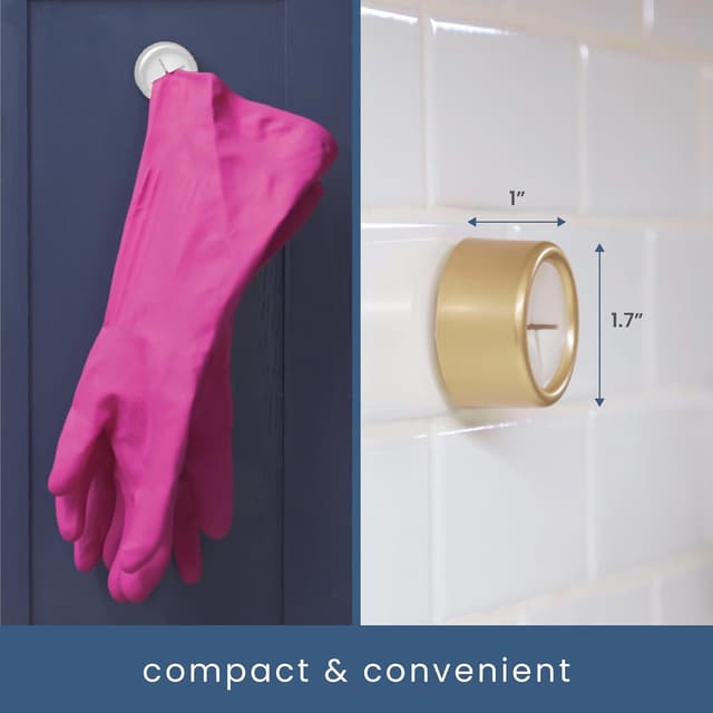 Thumbnail 5 de S&T INC. Round Adhesive Towel Hooks 1.7"