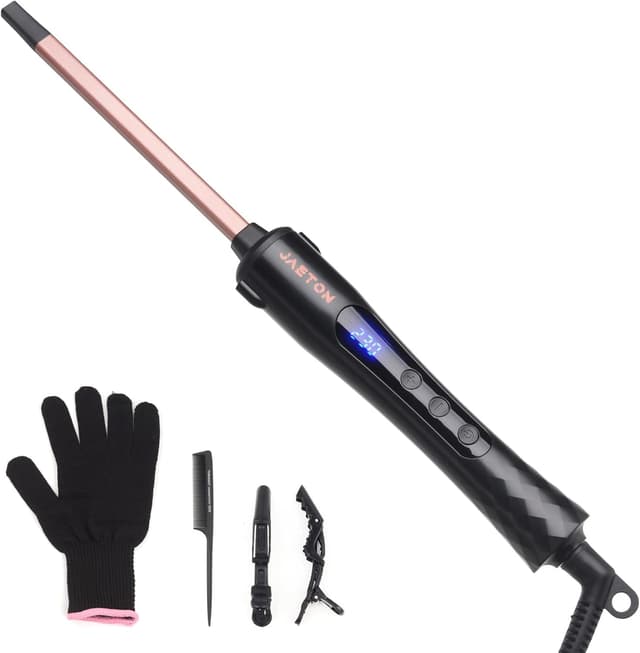 Imagen de Culer Pro Curling Wand 9mm for Tight Curls 🎀 en OfertitasTOP