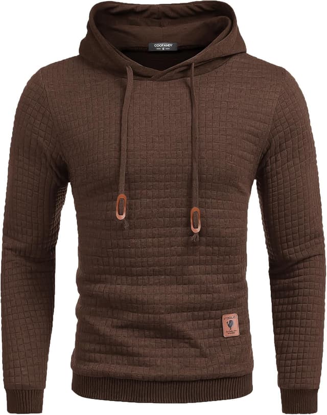 Detalle de COOFANDY Men's Hooded Sweatshirt