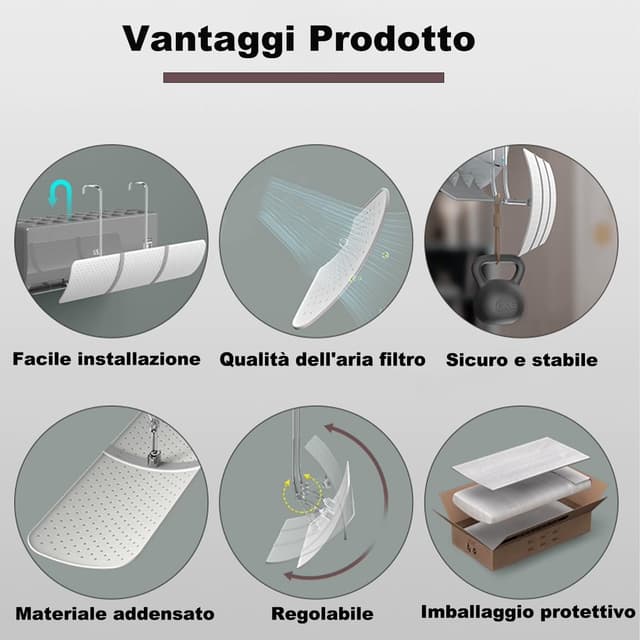 Thumbnail 5 de Deflector Aire Acondicionado Universal Ajustable 🌬️ Casa y Oficina