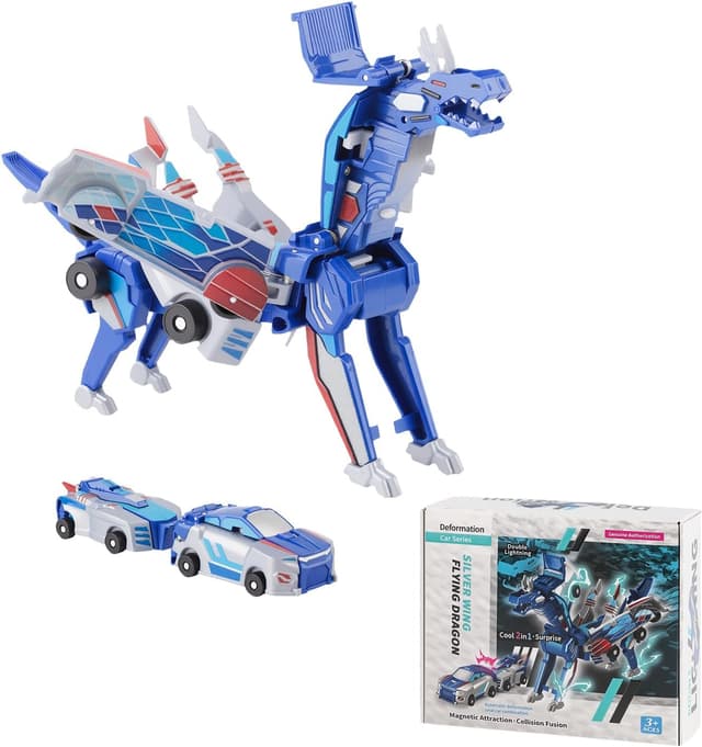 Imagen de Robocrash Magnetic Transforming Car 2‑in‑1 en OfertitasTOP