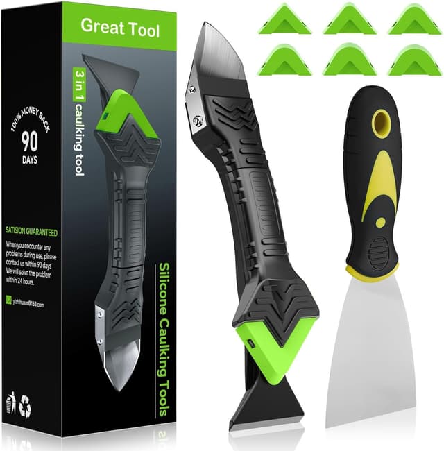 Thumbnail 6 de Caulking Tool 3 in 1 Sealant Finishing Tool ⌛📏