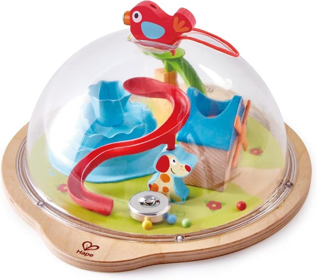 Detalle de Hape E0458 Sunny Valley Adventure Dome magnetic maze playset