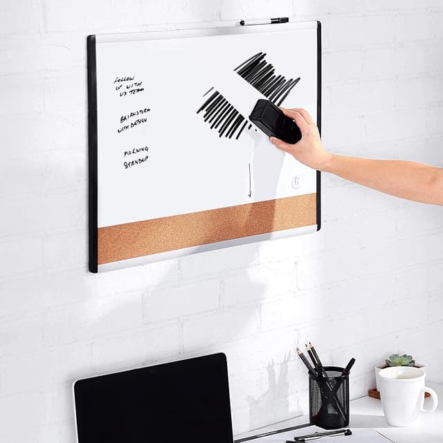 Detalle de Amazon Basics Dry-Erase Whiteboard Eraser 4-pack