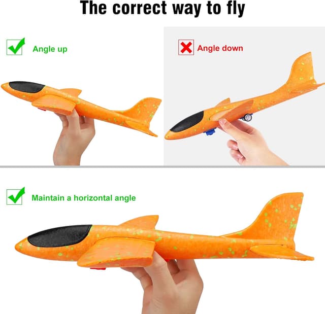 Thumbnail 5 de Airplane Launcher Toy foam glider with catapult