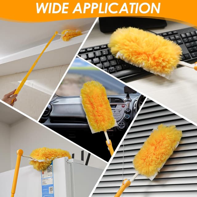 Thumbnail 6 de NEWE Kit Plumero Atrapapolvo 360° para Swiffer